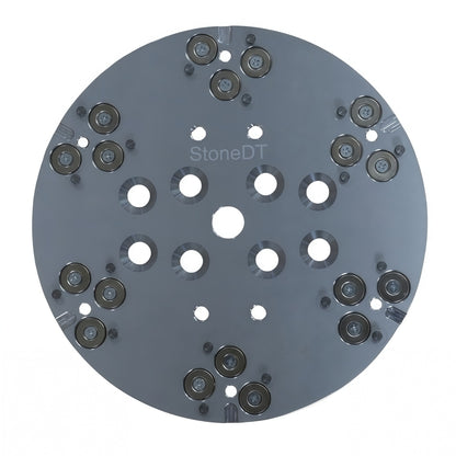 10" Magnetic Adapter Plate Fit with Edco Blastrac MK Grinders