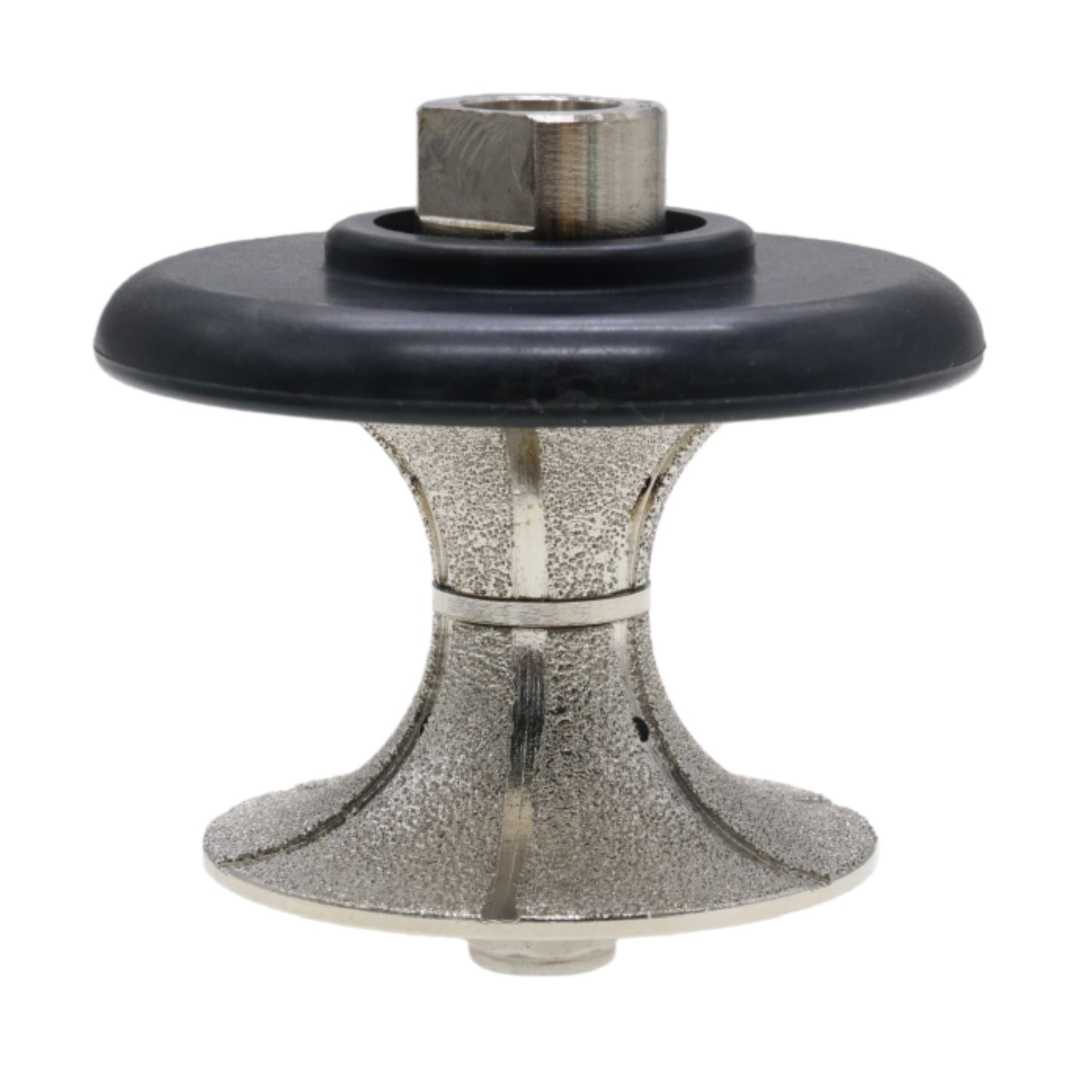 StoneDT Full Bullnose Diamond Profile Wheel, Hand Profiler Router Bit Wheel for Granite Marble Concrete, 40/50 Grit, Shape V, 5/8鋳-11 Thread