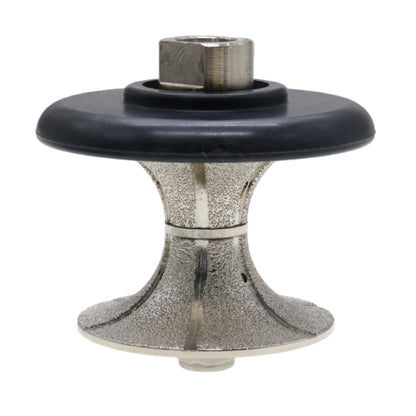 StoneDT Full Bullnose Diamond Profile Wheel, Hand Profiler Router Bit Wheel for Granite Marble Concrete, 40/50 Grit, Shape V, 5/8鋳-11 Thread