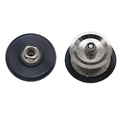 StoneDT Full Bullnose Diamond Profile Wheel, Hand Profiler Router Bit Wheel for Granite Marble Concrete, 40/50 Grit, Shape V, 5/8鋳-11 Thread