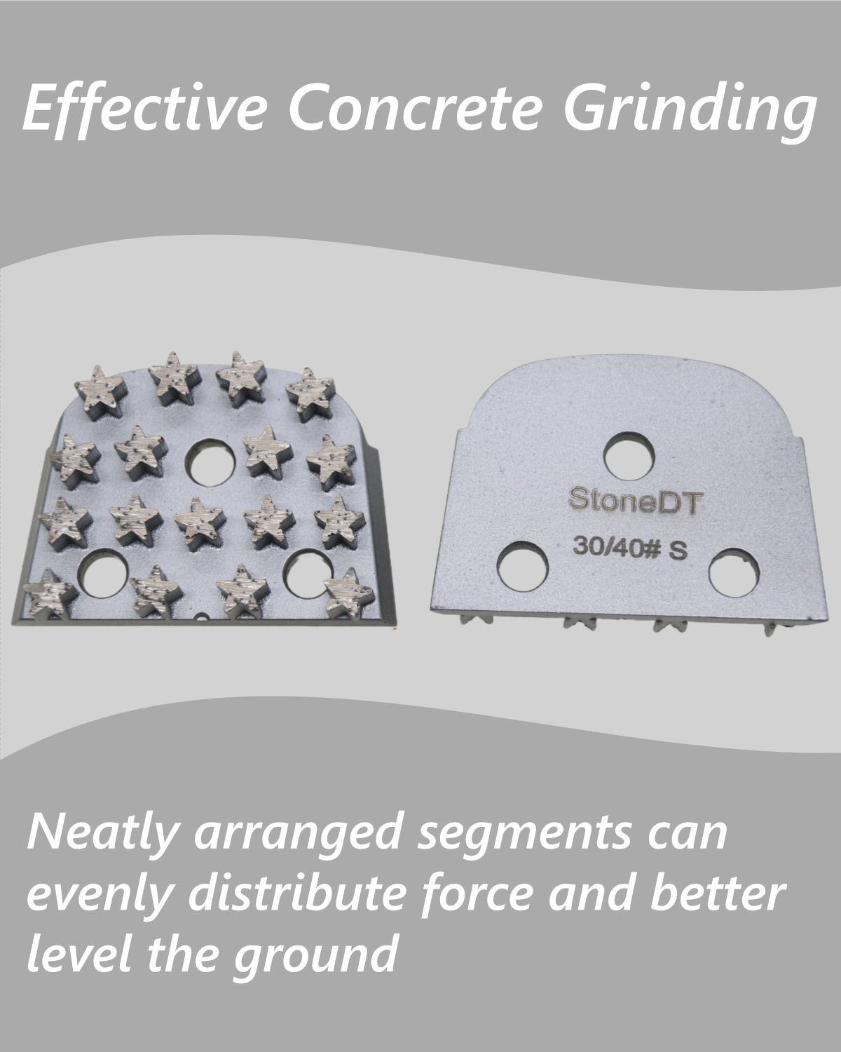 Diamond Grinding Shoes, 9PCS Concrete Grinding Disc Fit with Lavina Onfloor Grinder